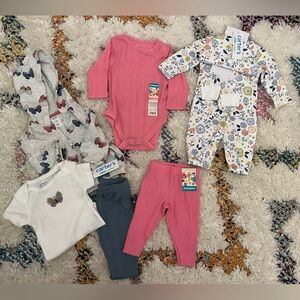 NWT Baby girl bundle (0-3m)